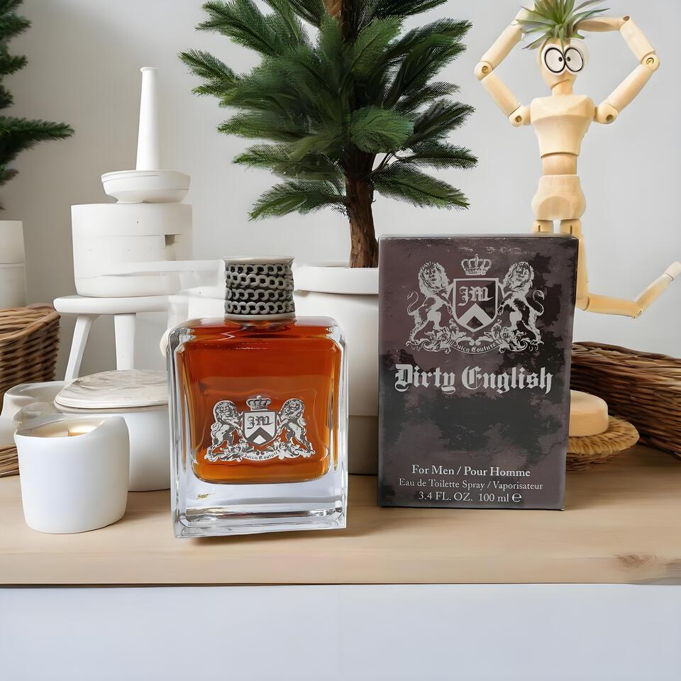 3X1M Dirty English Brown Men's Metal Perfume Cologne for Men