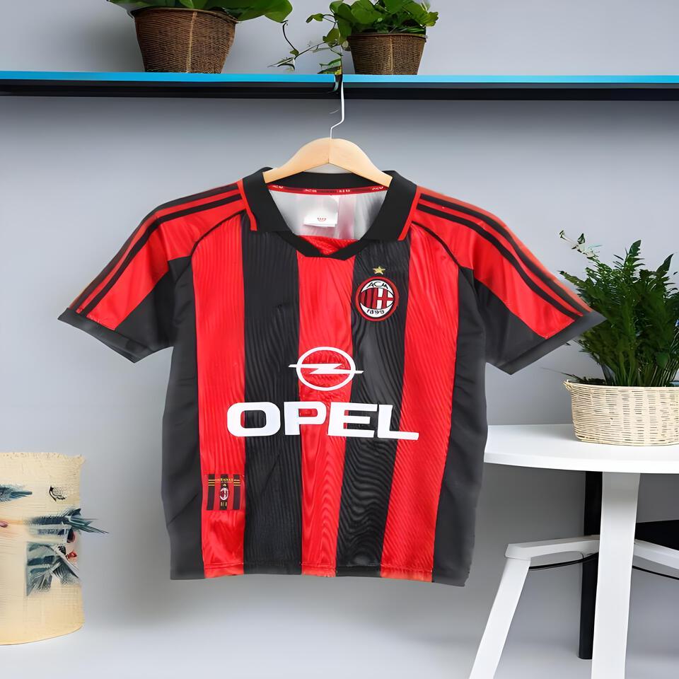 AC Milan Home Jersey Red Black Official Football Shirt