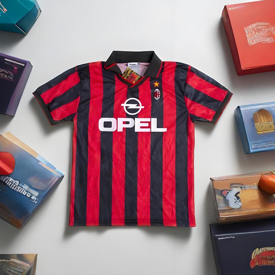 AC Milan Stripe SS Jersey | Official Soccer Jersey