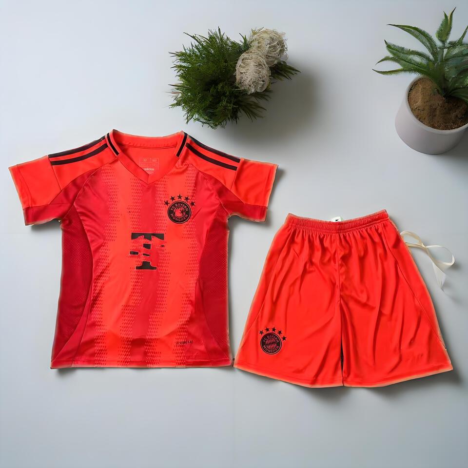 Adidas Bayern Munich Breathable Red Football Kit
