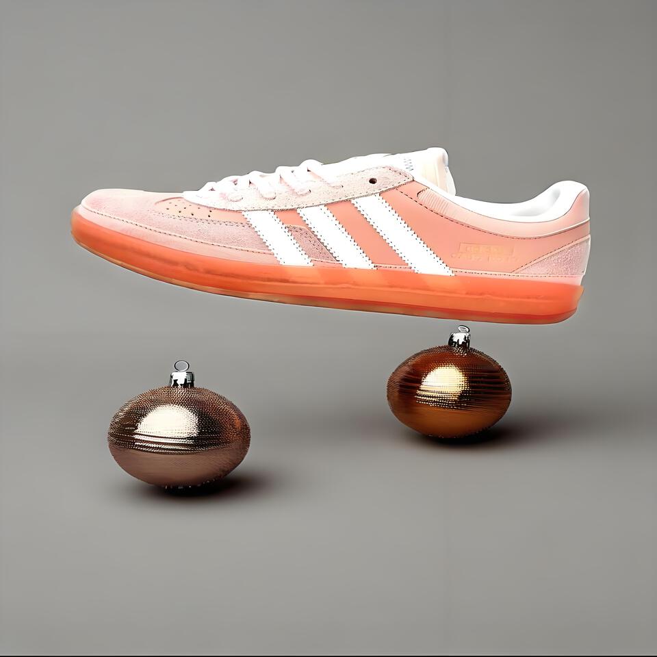 adidas Cado Roto Suede Women's Casual Sneakers in Pink White