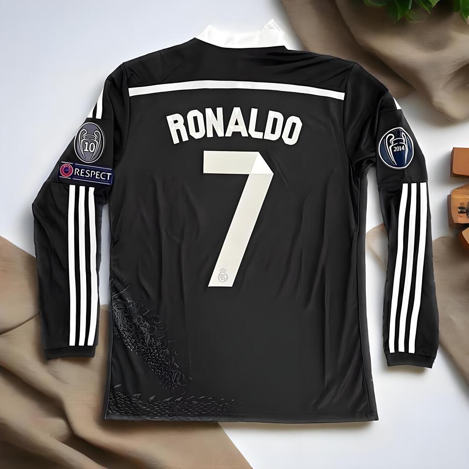 Adidas CR7 2014 UCL Long Sleeve Jersey Black - Limited Edition