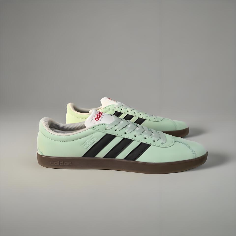 adidas Daily 3.0 Suede Sneakers in Mint Green | Retro Style