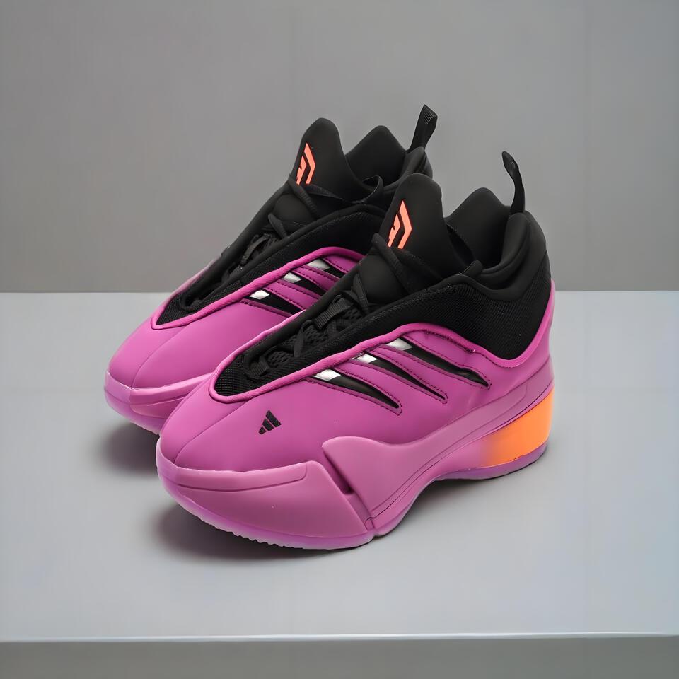 adidas Harden Basketball Shoes Retro Purple Black Orange | Durable Breathable