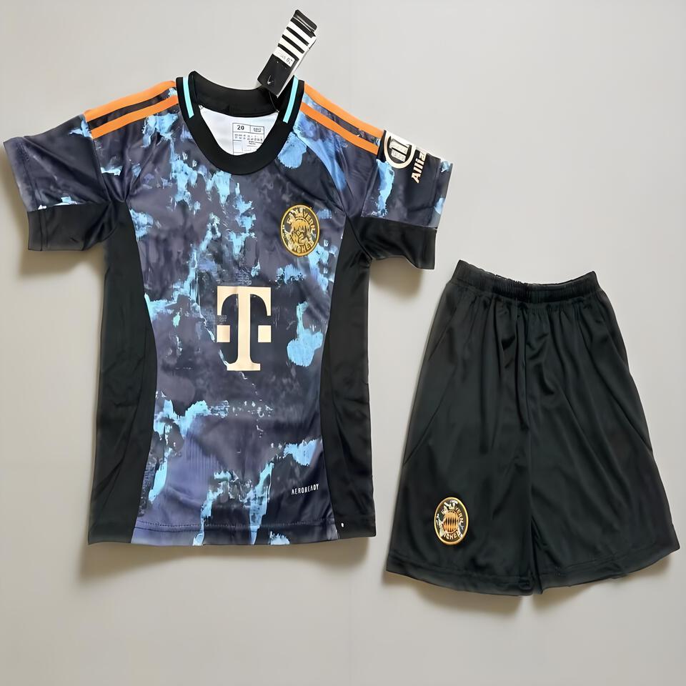 Adidas Kids Blue Black Breathable Soccer Tracksuit