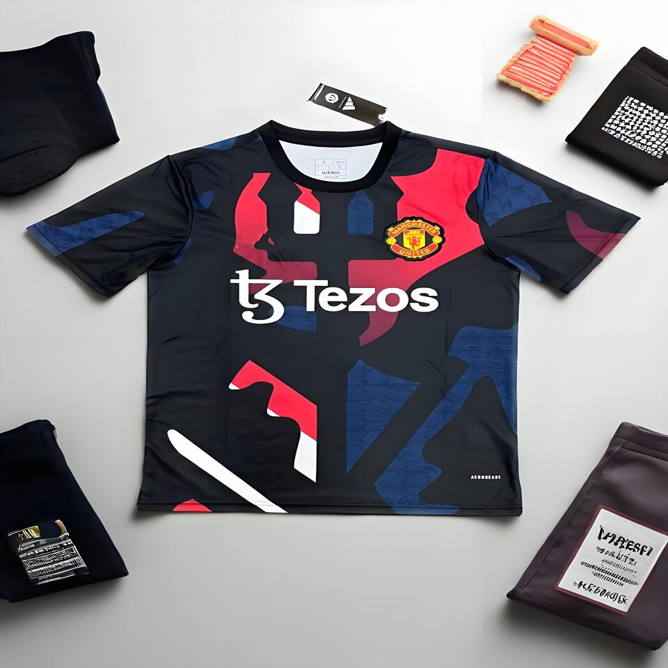 adidas Manchester United AEROREADY T-Shirt Black