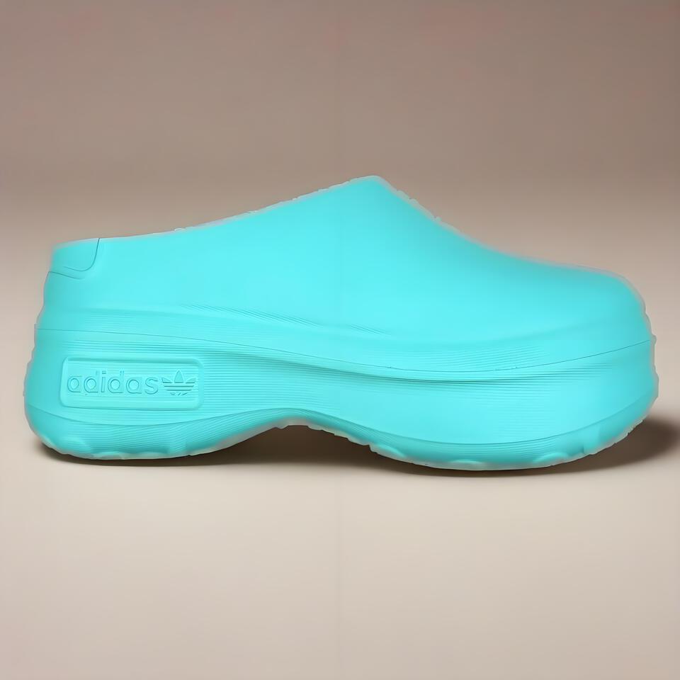 adidas Originals EVA Platform Clogs | Mint Green