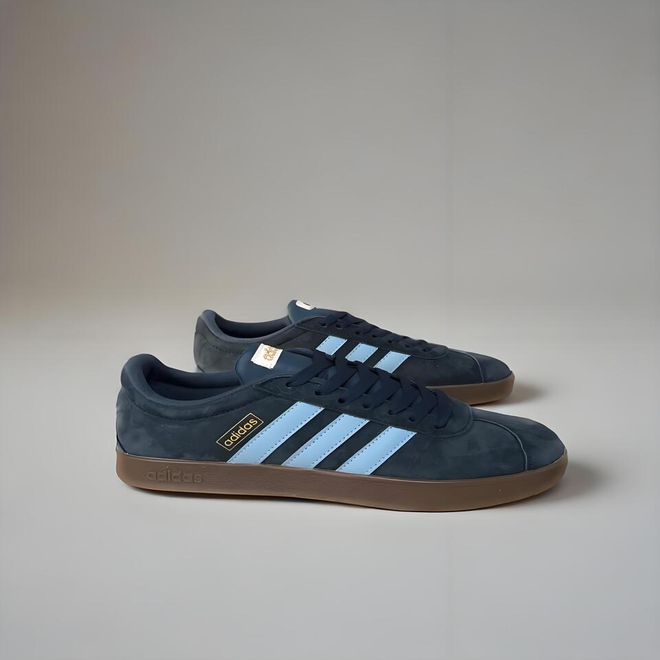 Adidas Originals Navy Suede Retro Sneakers | Classic Casual Shoes