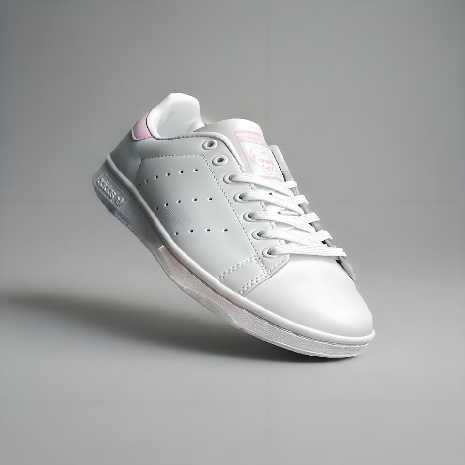 Adidas Originals Stan Smith White Pink Leather Sneakers
