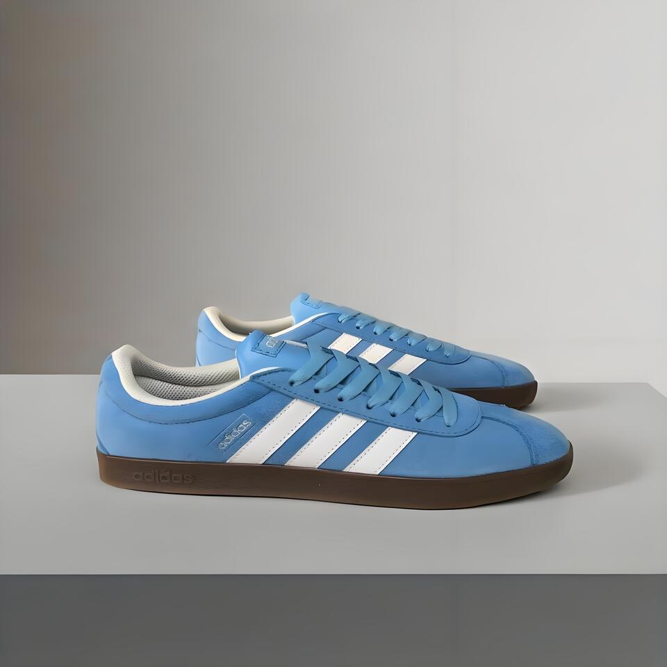 Adidas Originals Suede Retro Sneakers Sky Blue