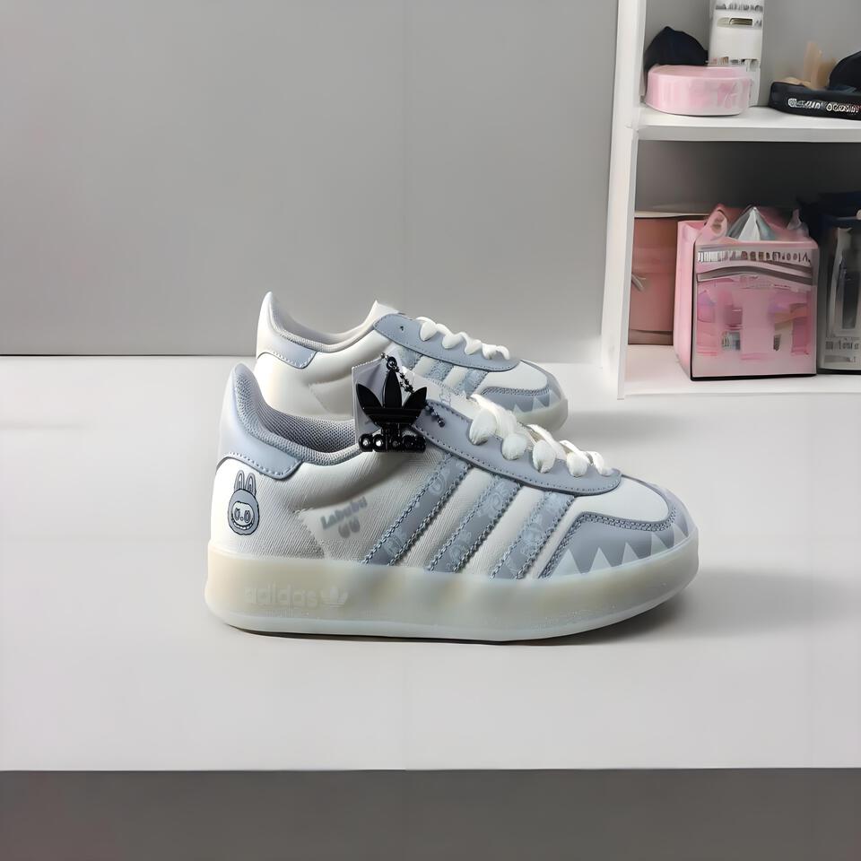 adidas Originals x Labbits Retro Sneakers in Off-White