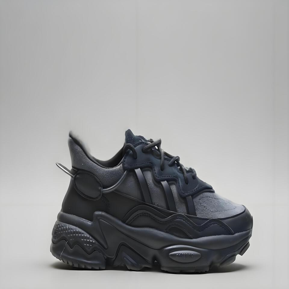 Adidas Ozweego Black Retro Dad Shoes Men's Casual Sneakers