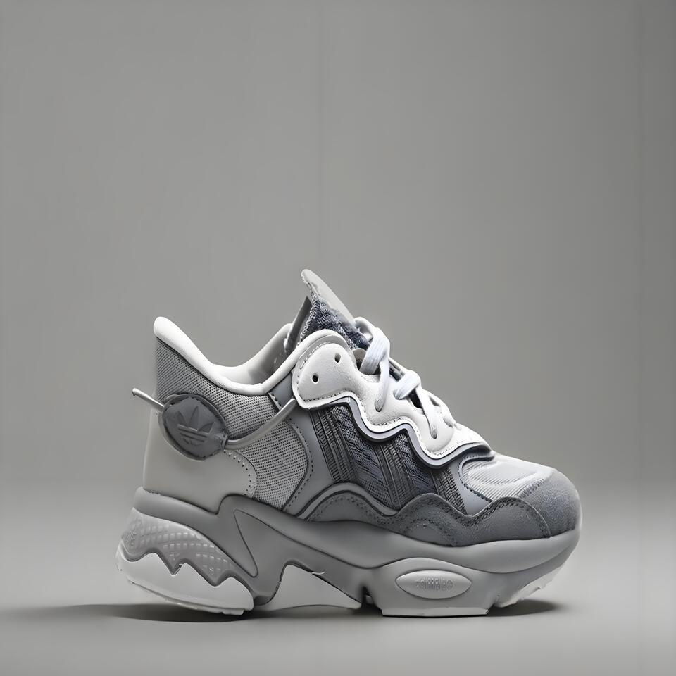Adidas Ozweego Grey Gradient Retro Running Shoes