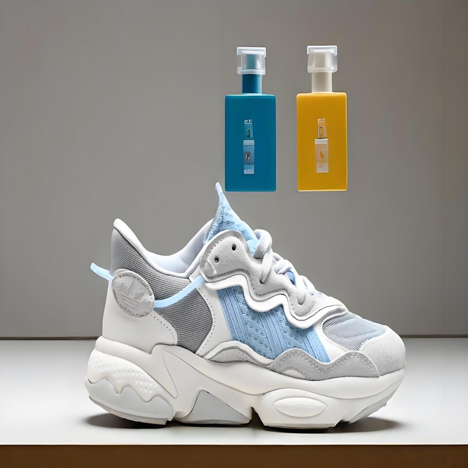 adidas Ozweego White Grey Blue Suede Retro Running Shoes