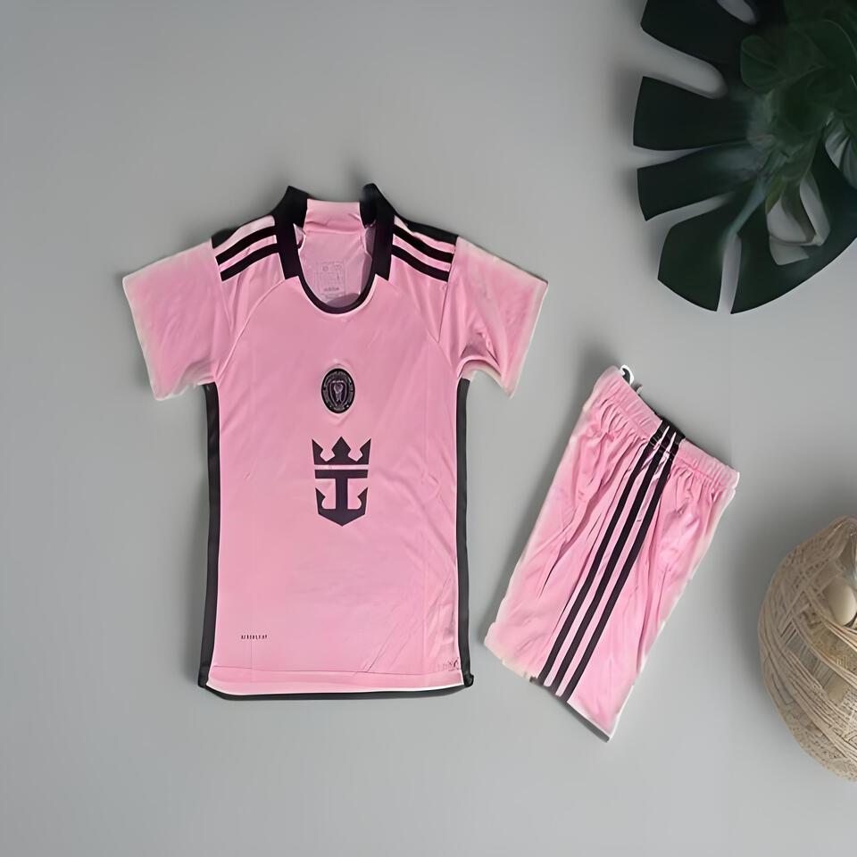 adidas Pink Football Jersey Shorts Socks Kit Set