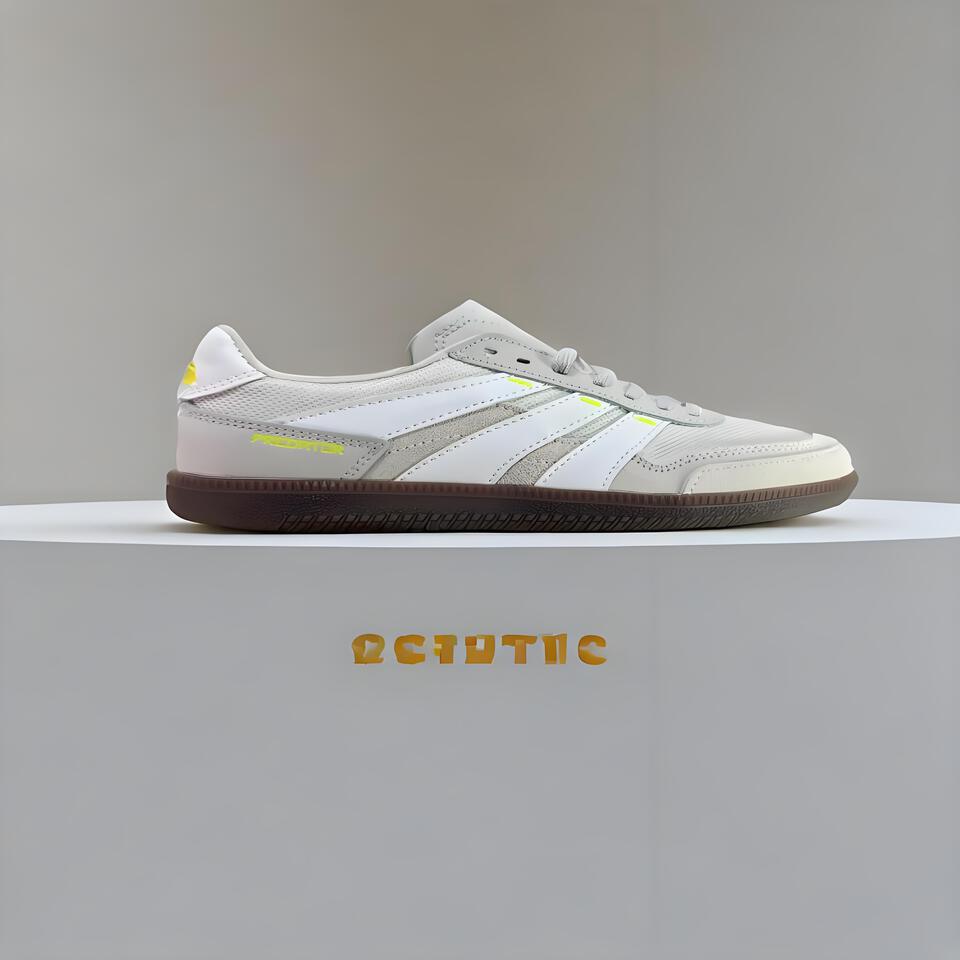 Adidas Predator Classic White Grey Volt Retro Sneakers