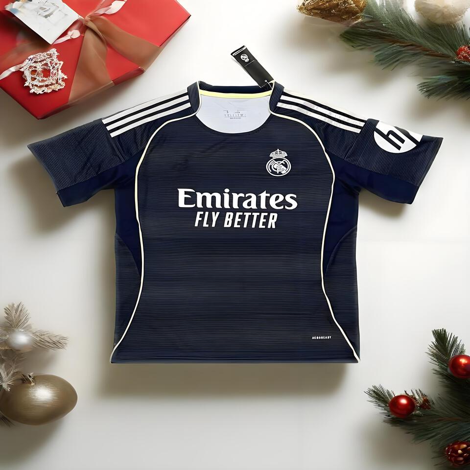adidas Real Madrid Dark Blue Soccer Jersey | Official Football Shirt