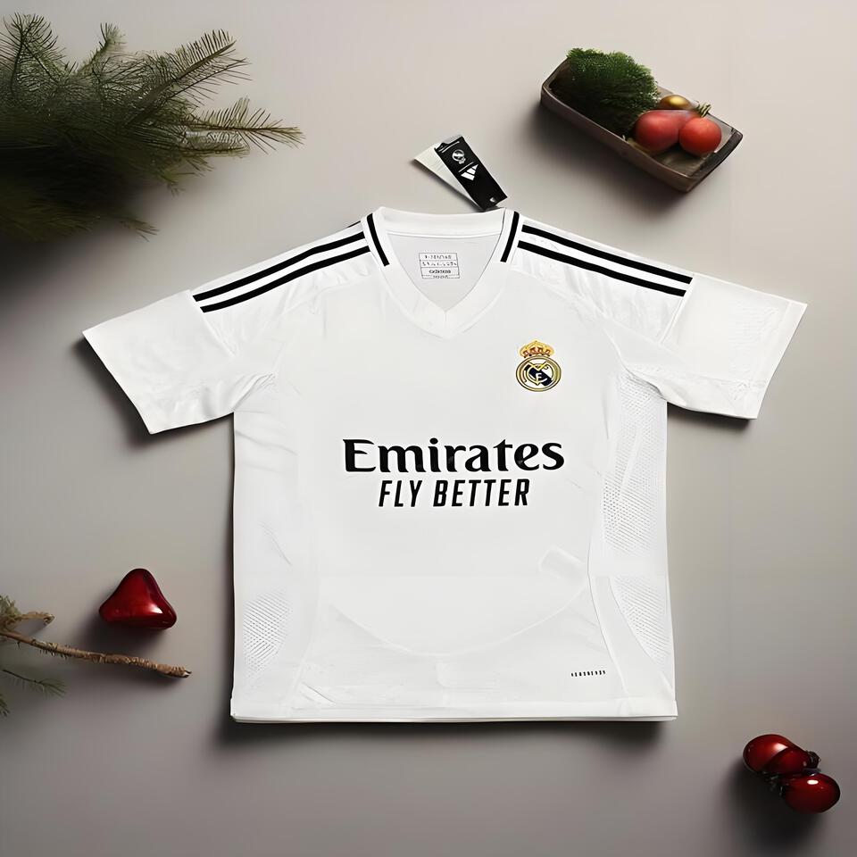 adidas Real Madrid Home White Breathable Comfort Jersey