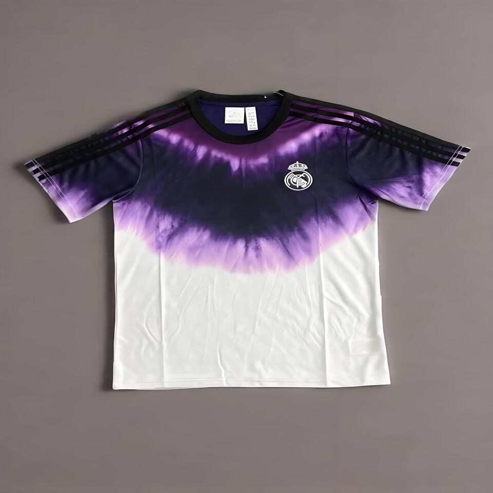 adidas Real Madrid Purple White Gradient T-Shirt