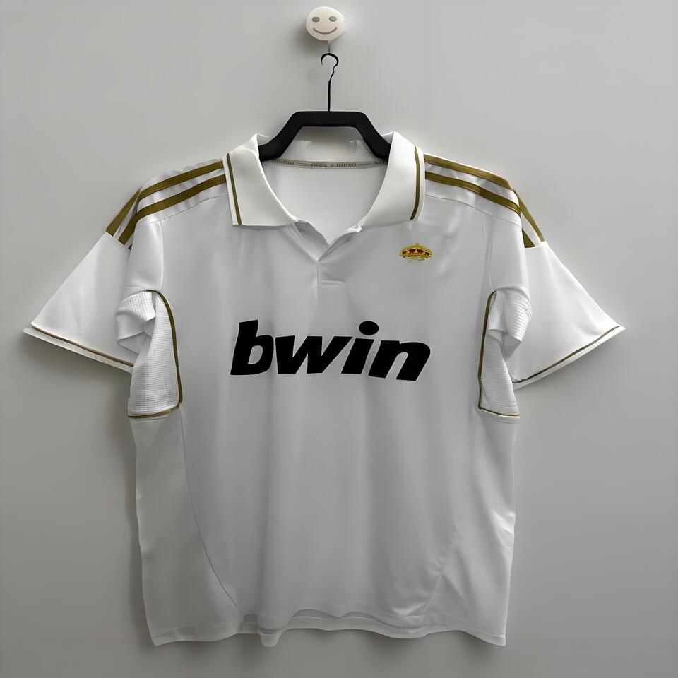 Adidas Real Madrid White Polo Shirt Men's - Official Football Jersey