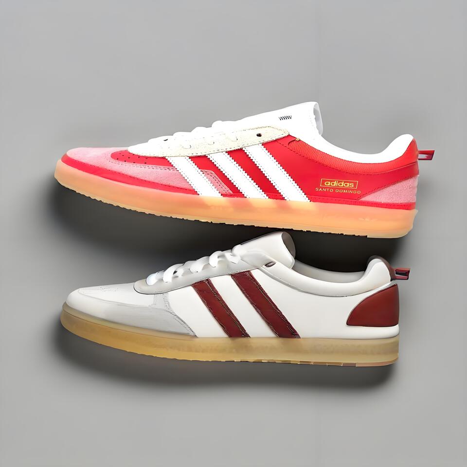 adidas Santo Domingo Red White Retro Sneakers Classic Vintage