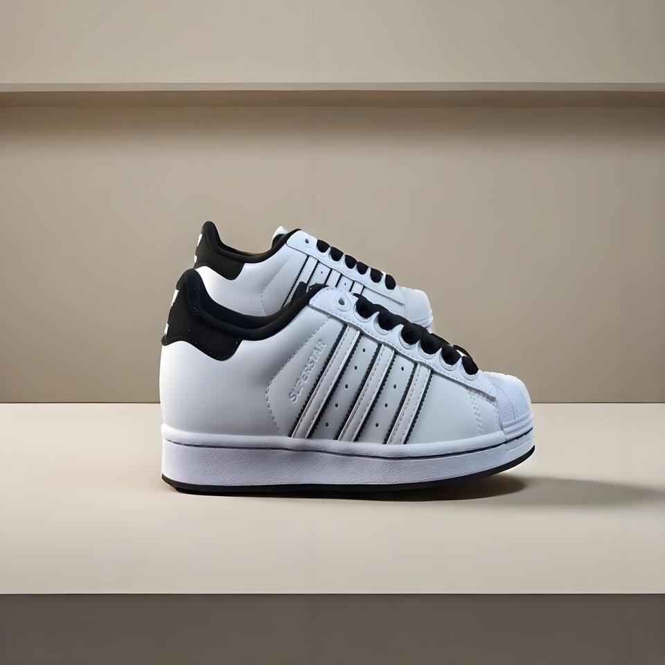 adidas Superstar Classic White Black Shell Toe Sneakers Men Women