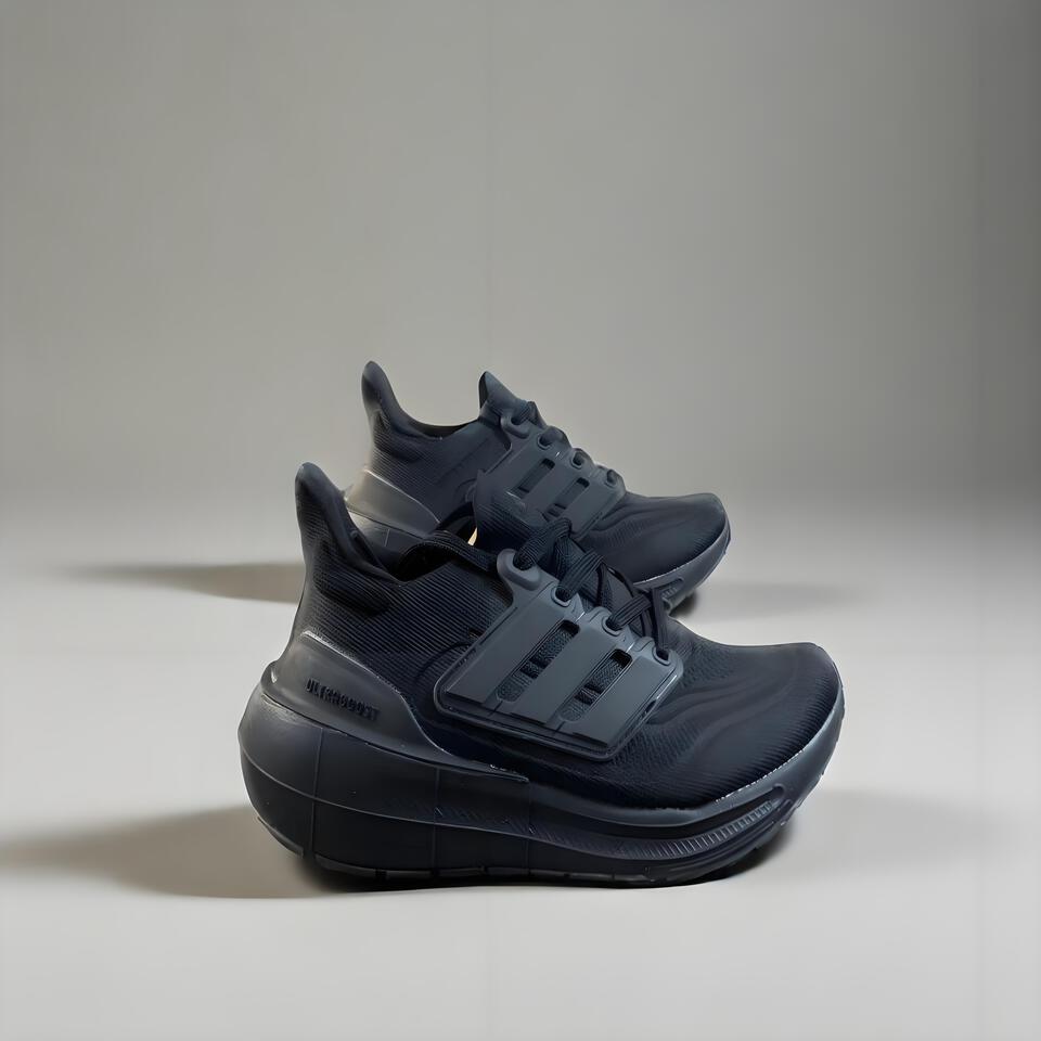 Adidas Ultraboost Black Breathable Running Shoes for Men & Women | Lightweight