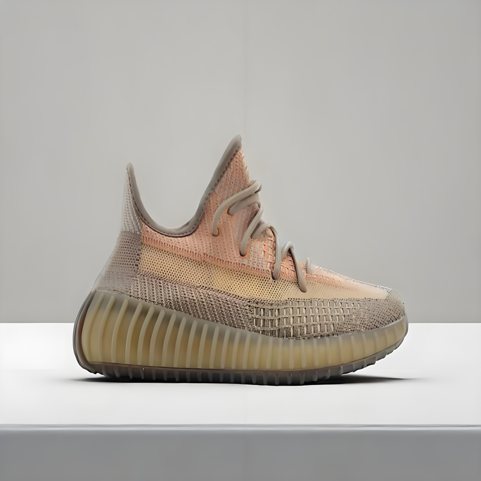 adidas Yeezy Boost 350 V2 Clay Orange Primeknit Sneakers