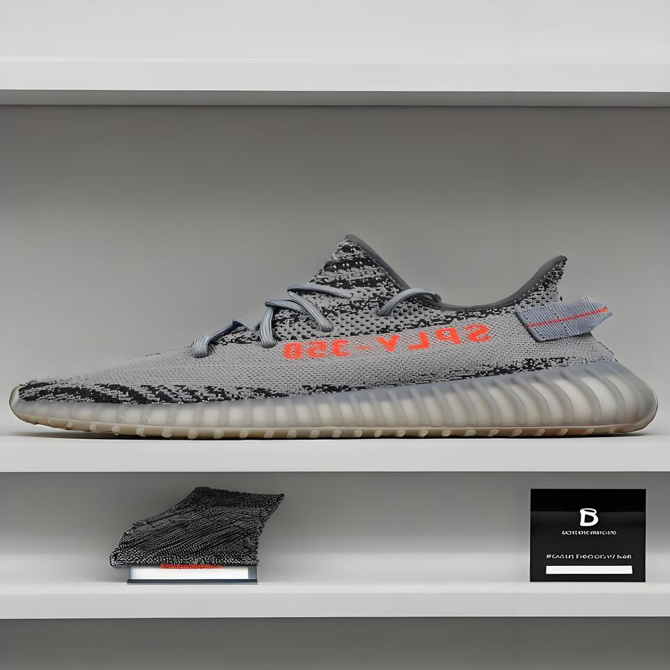 Adidas Yeezy Boost 350 V2 Grey Orange | Men's Shoes