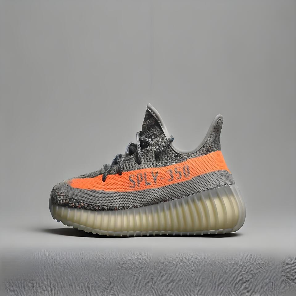 adidas Yeezy Boost 350 V2 Grey Orange SPLY-350 Shoes