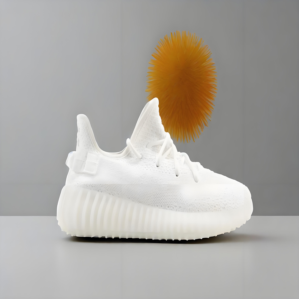 adidas Yeezy Boost 350 V2 Pure White Primeknit Shoes Men Women