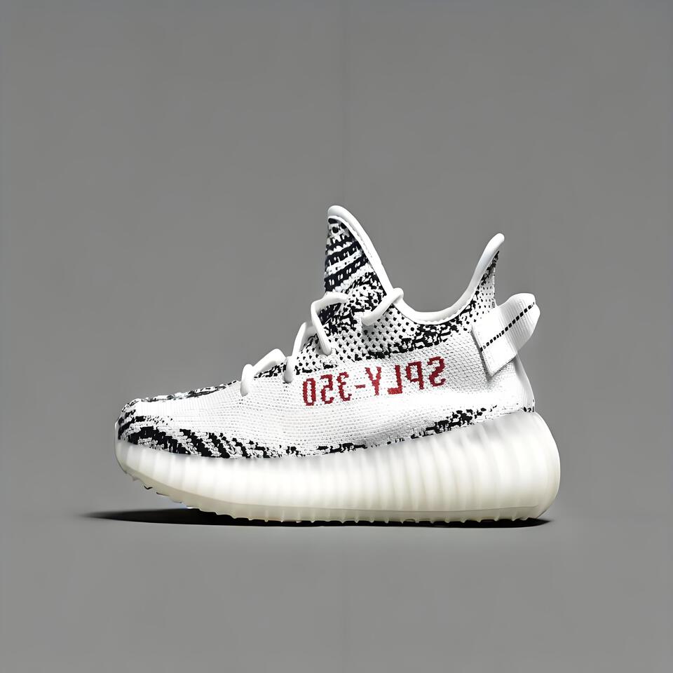 adidas Yeezy Boost 350 V2 Zebra Black White Red