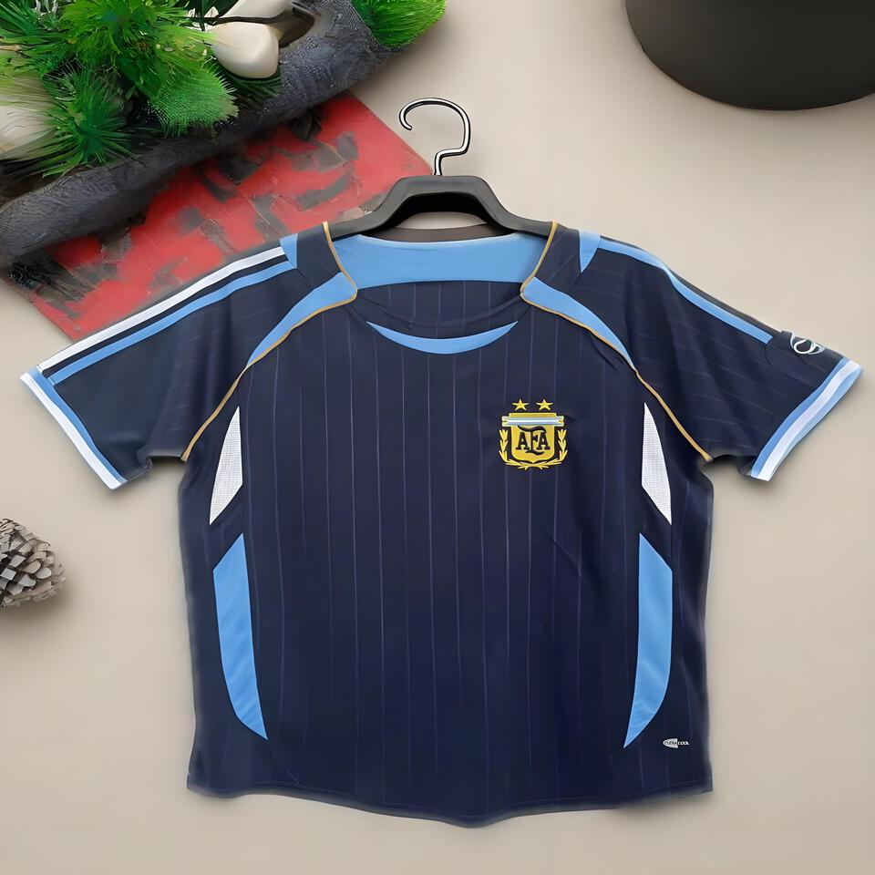 AFA Argentina Navy Blue Football Jersey - Polyester