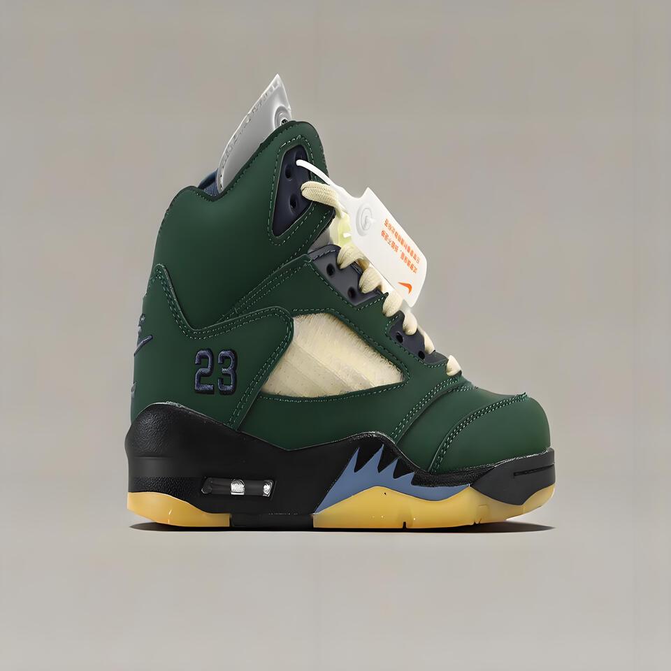Air Jordan 5 Retro SE 'Green Bean' Men's Basketball Shoes