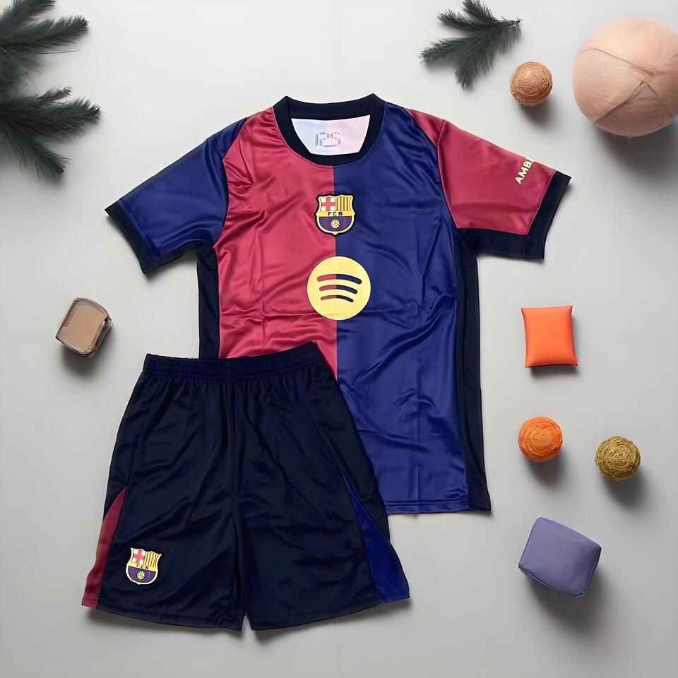 AMBUSH x Barcelona Red Blue Black Breathable Quick-Dry Sports Set