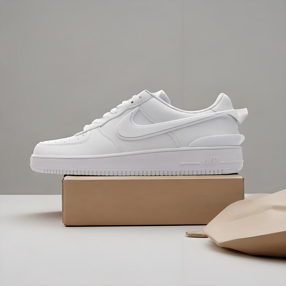 Ambush x Nike Air Force 1 Low White Deconstructed Unisex Sneakers
