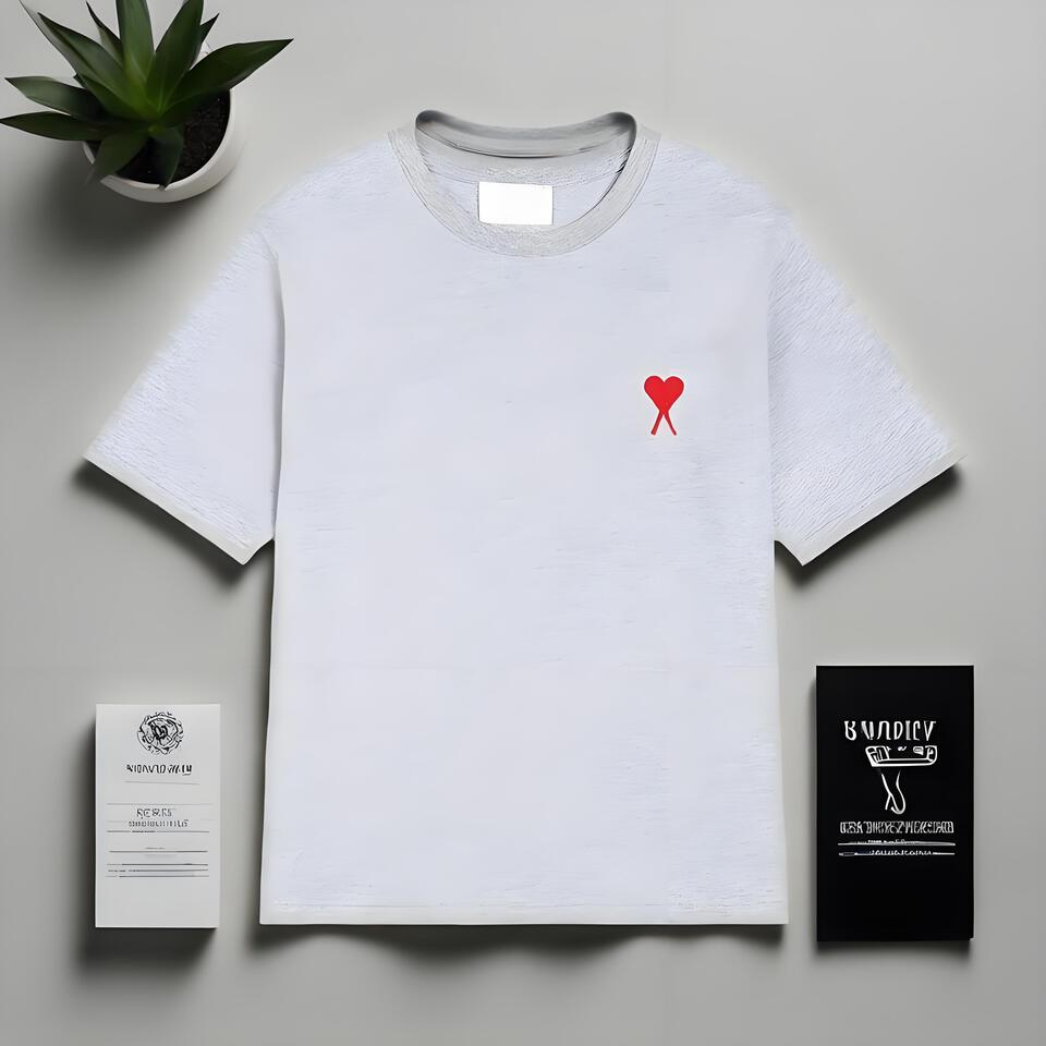 AMIAMI Gray Cotton Oversized T-Shirt Unisex Casual Top