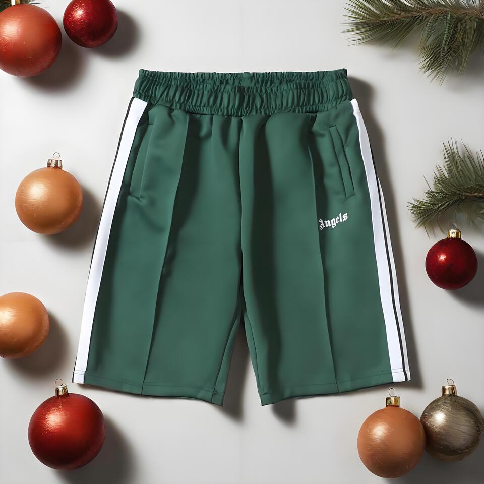 Angels Retro Sports Shorts in Dark Green
