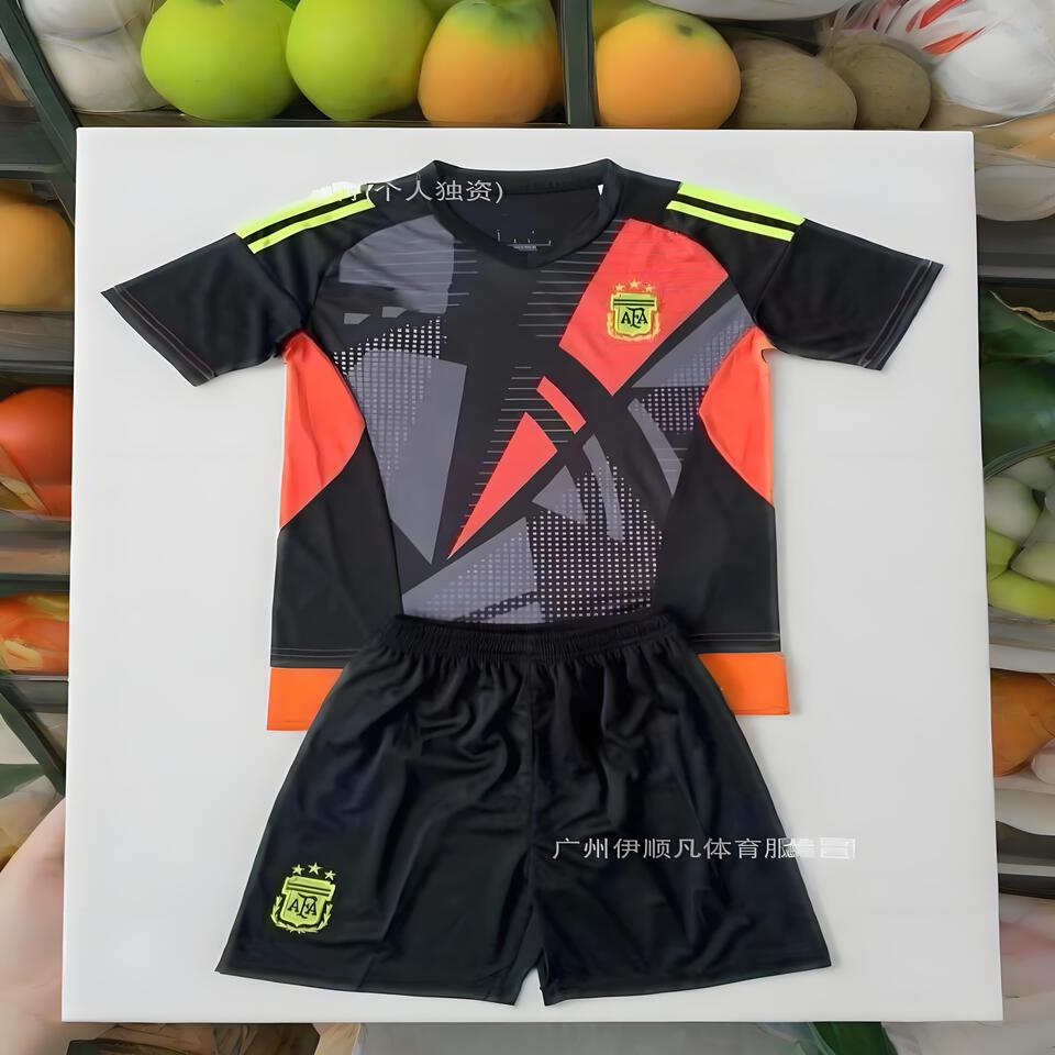 Arg GK Black Football Jersey