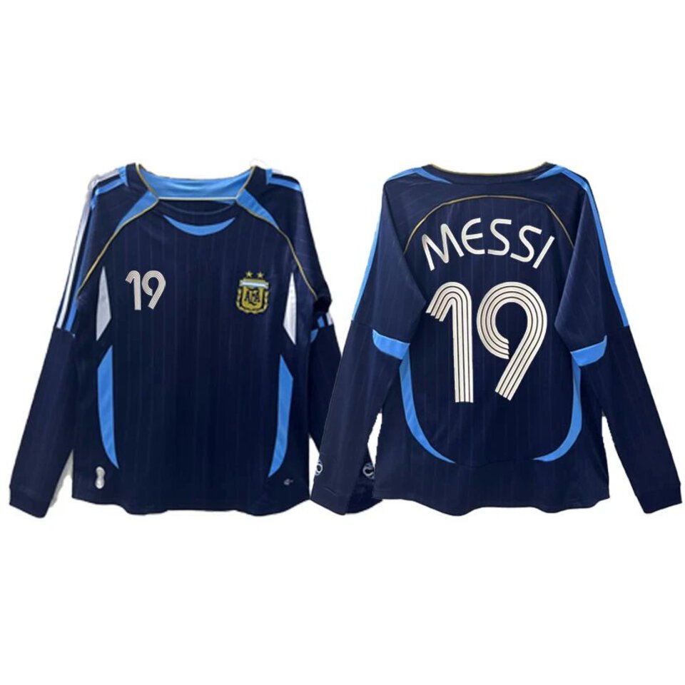 Argentina Messi 19 Blue Football Jersey - Classic Soccer Shirt
