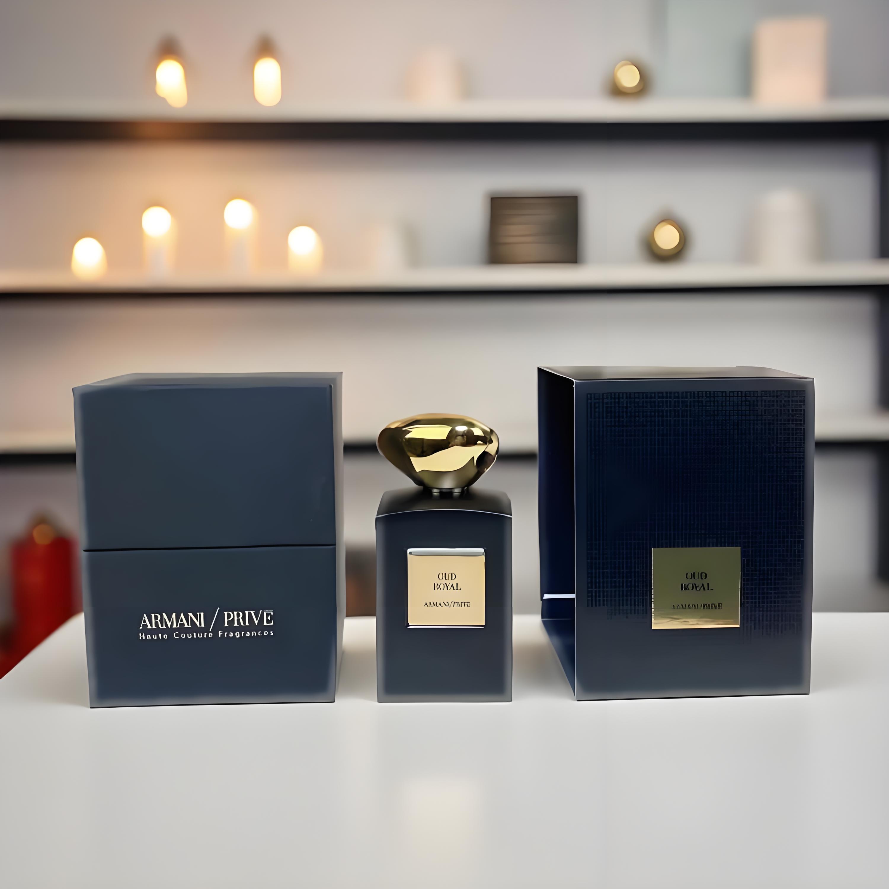 Armani Privé Royal Oud Black Perfume | Luxury Fragrance