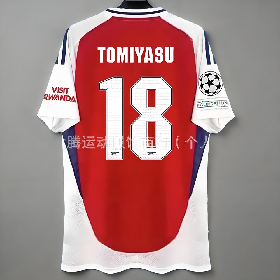 Arsenal Tomiyasu 18 Away Football Jersey 2023-2024 Season