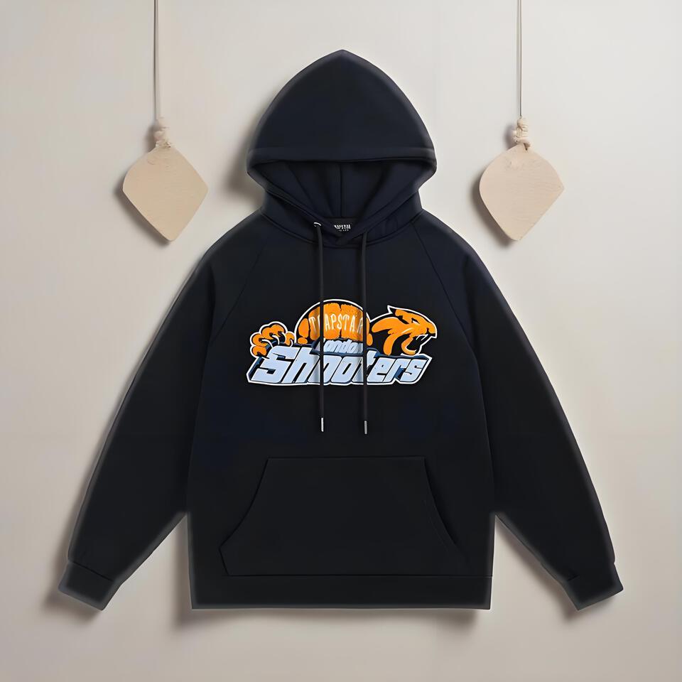 Australian Shooter Black Hoodie Unisex Cotton Streetwear