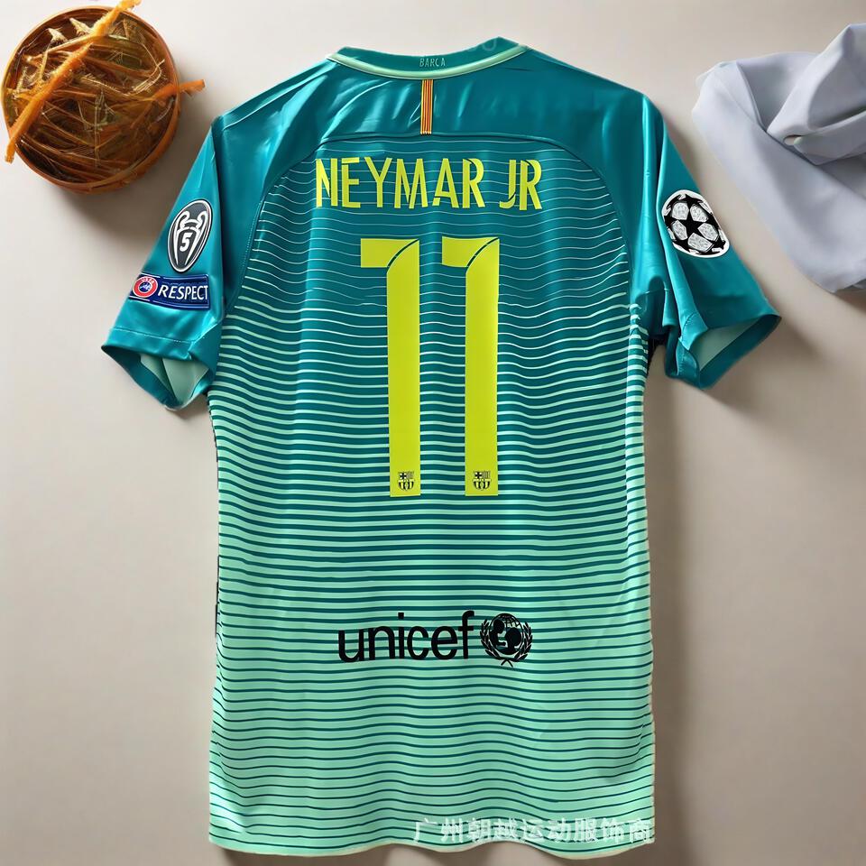 BARC Neymar Green Football Jersey – Official Replica Jersey