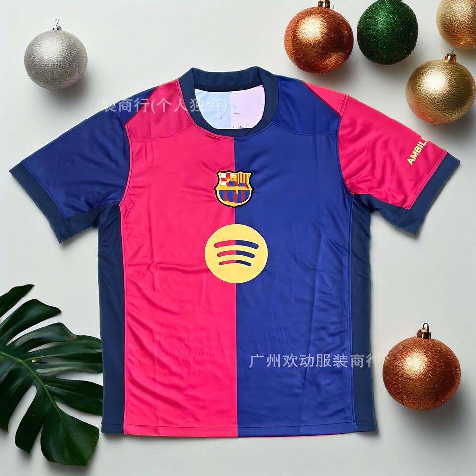 Barcelona FC Home & Away Jersey, Red and Blue Soccer Shirt, Official Football Kit