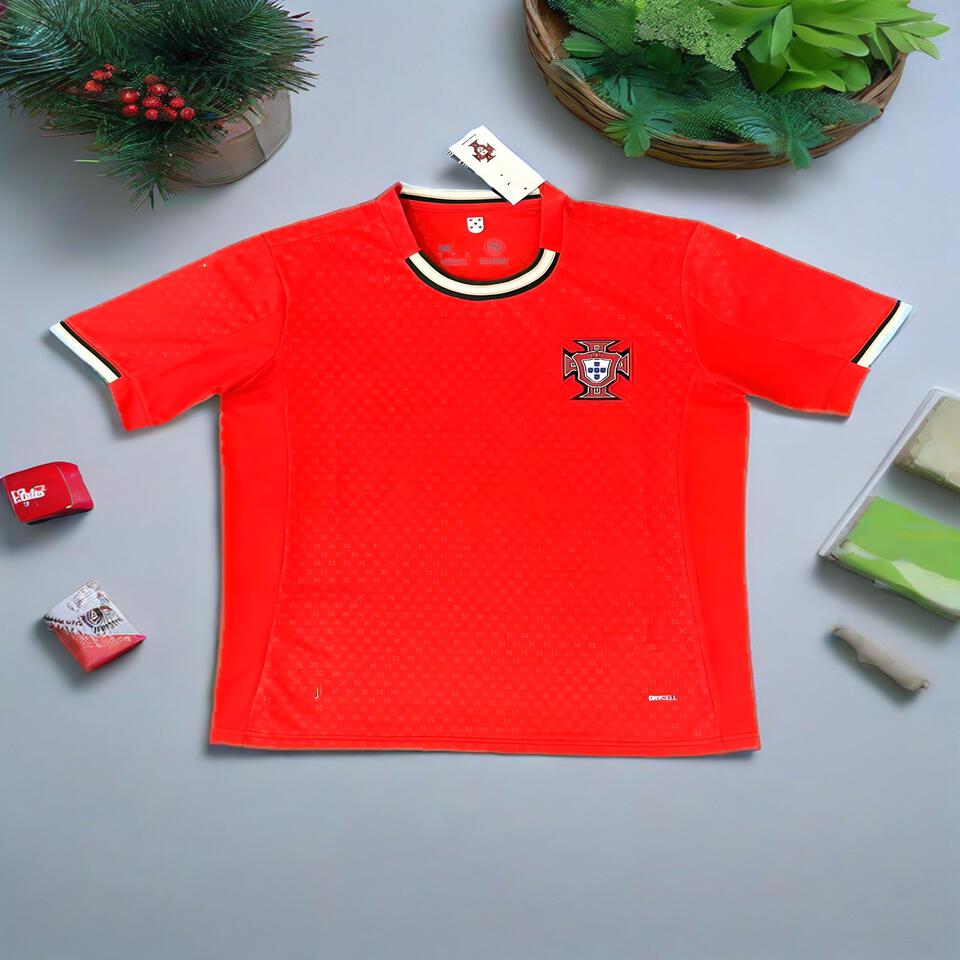 Bee Dynasty Portugal Red Movement Short Sleeve T-Shirt - Classic Athletic Tee