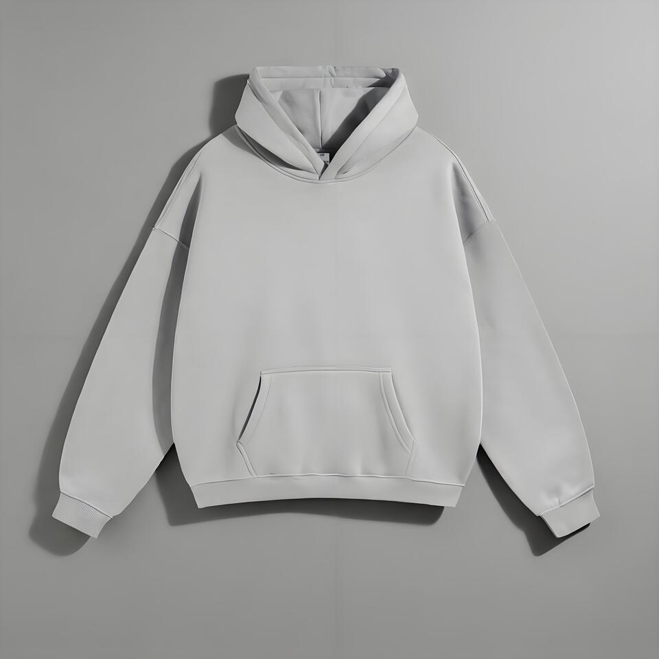 Binken Gray Unisex Hooded Sweatshirt Casual Comfort