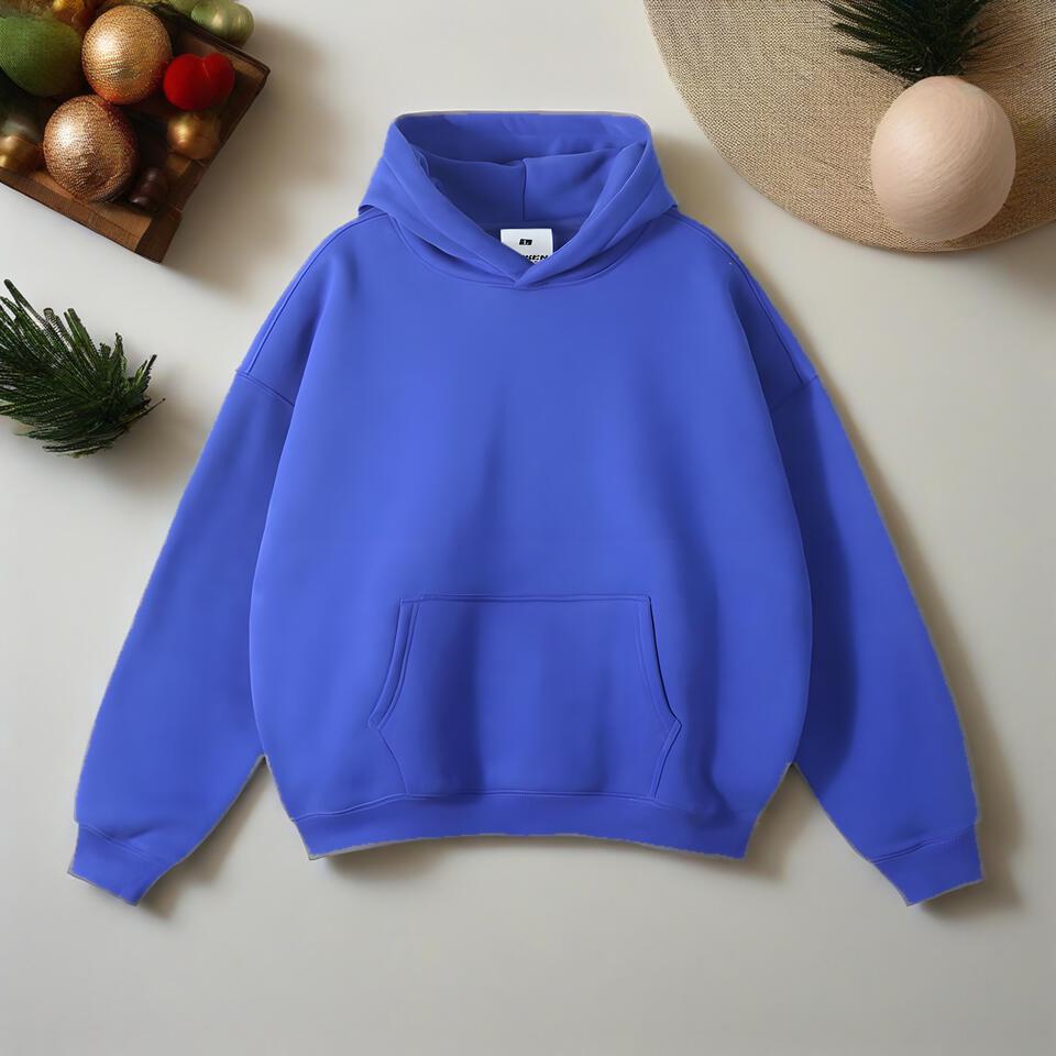 Binken Klein Blue Unisex Hoodie Street Fashion Comfort Cotton