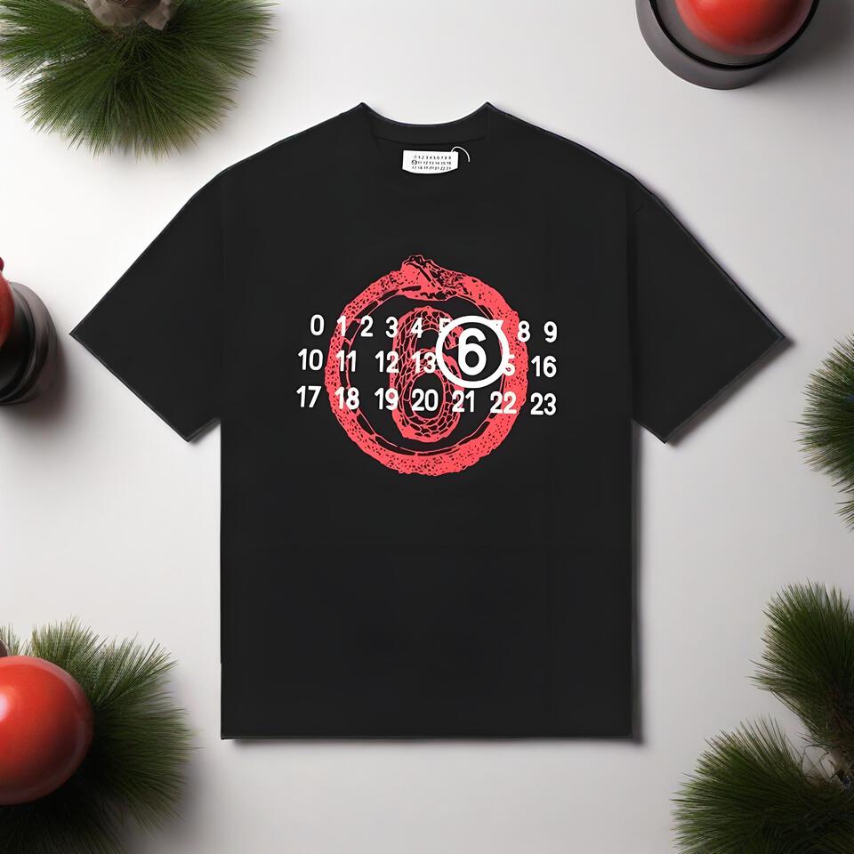 Black Loose Snake Print Unisex T-Shirt Streetwear