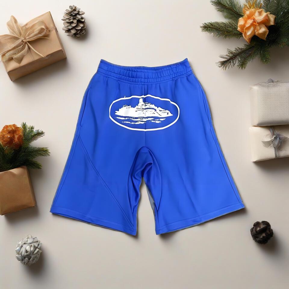 Blue Soft Breathable Casual Streetwear Shorts - Classic Style